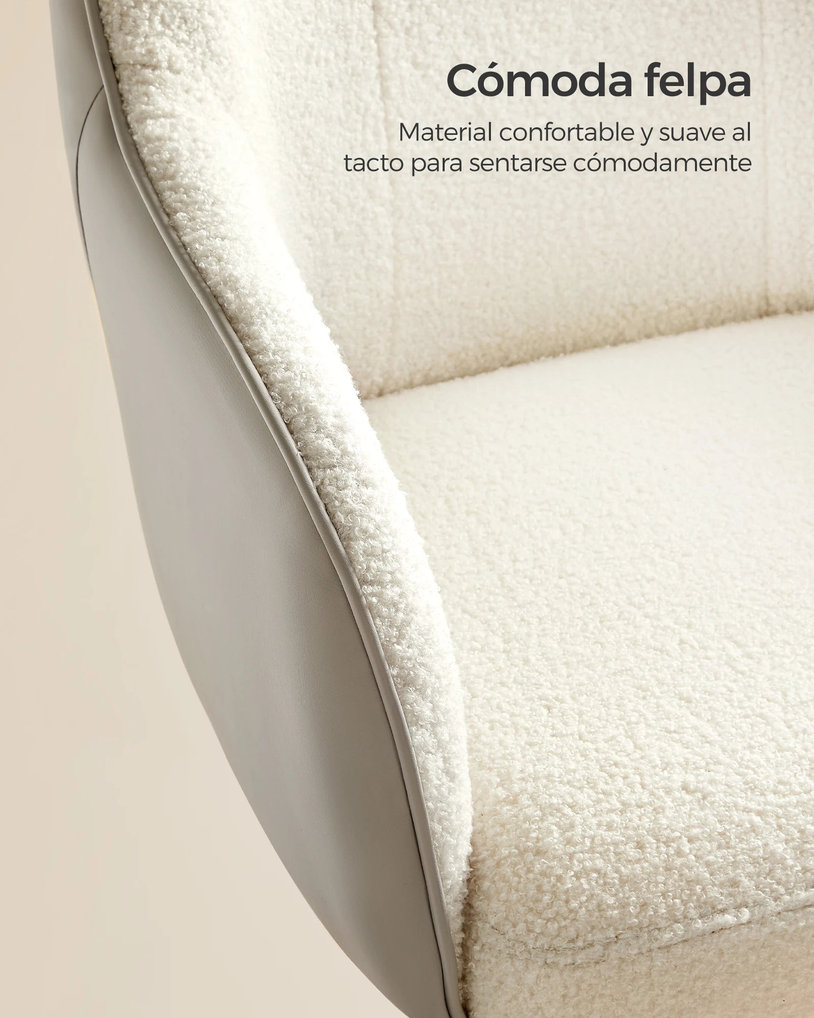 Silla de estudio SONGMICS, silla de oficina ergonómica con ajuste de altura, tela de terciopelo transpirable en rosa gelatina, estructura de acero, asiento acolchado cómodo, soporta hasta 110 kg, perfecta para oficina en casa y dormitorios.