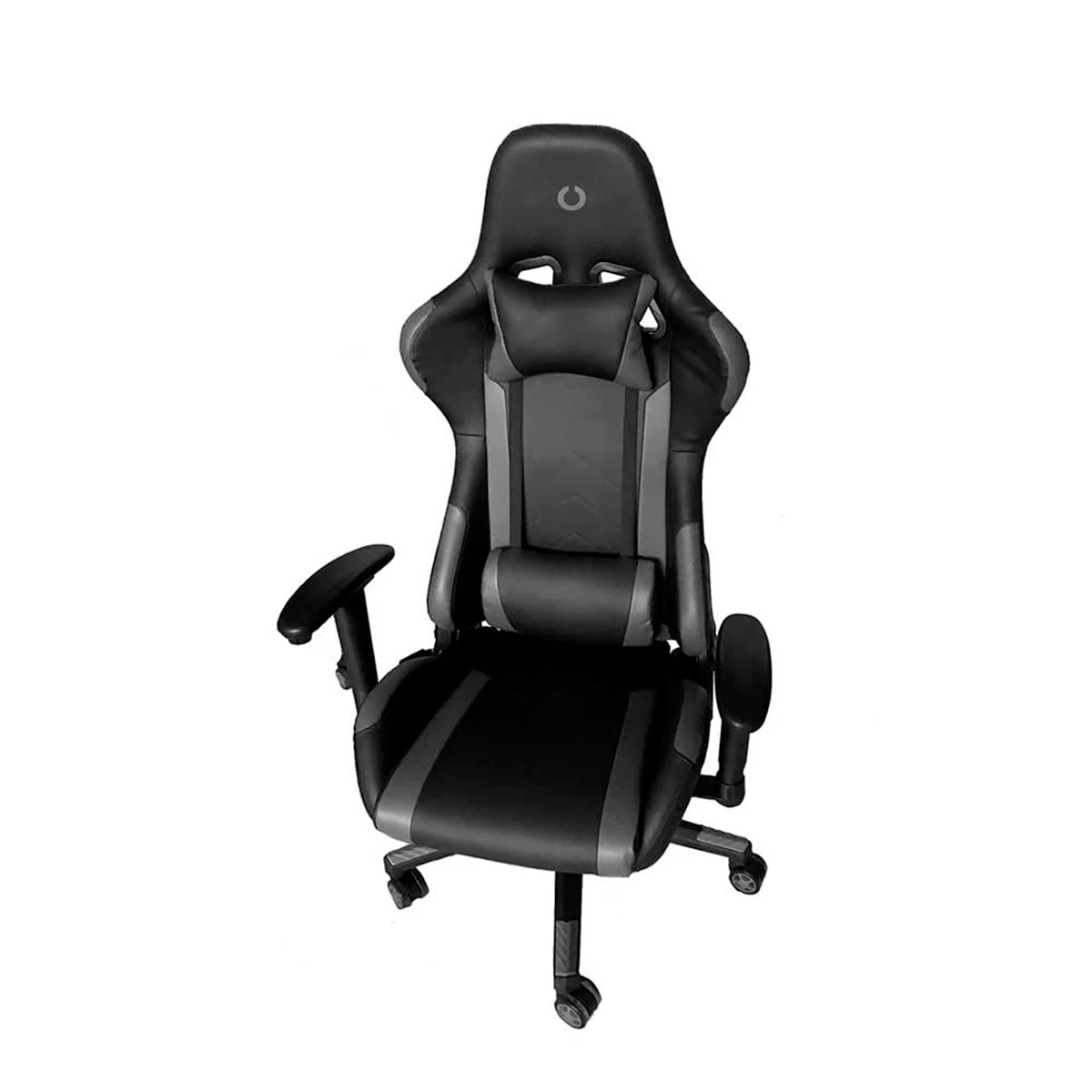 Silla Gaming Ergonómica PRIXTON con Altura Ajustable y Reposabrazos, Reclinable 180º, Construcción Metálica PVC, Incluye Cojines de Soporte Lumbar y Cervical, Ideal para Oficina en Casa o Gaming, Soporta hasta 140 kg